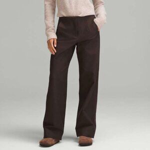 *NWT* Lululemon Utilitech Relaxed-Fit Mid-Rise Trouser - Espresso
